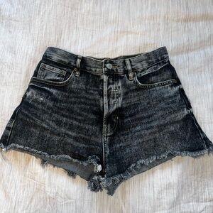 PacSun Dark Wash Jean Shorts